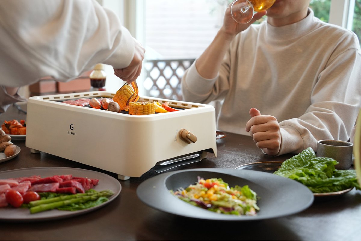 GLAMP.(グランプ)公式｜“超少煙グリルDX”など、食卓をもっと楽しくする