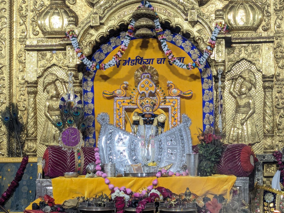 सांवरिया सेठ मंदिर, मंडफिया।। tweet media