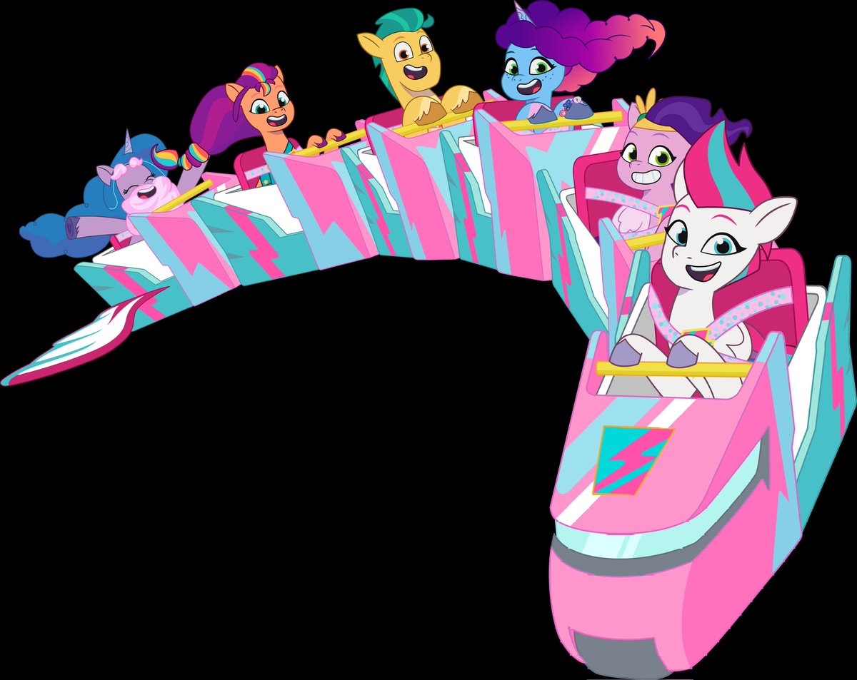 MLPG524092021's tweet photo. Mane 6 having fun at zippercoaster to make your day better.
#mylittlepony #mlpg5 #mlptellyourtale #mlptyt #sunnystarscout #izzymoonbow #pipppetals #zippstorm #hitchtrailblazer #mistybrightdawn https://t.co/zcavQGnbwR