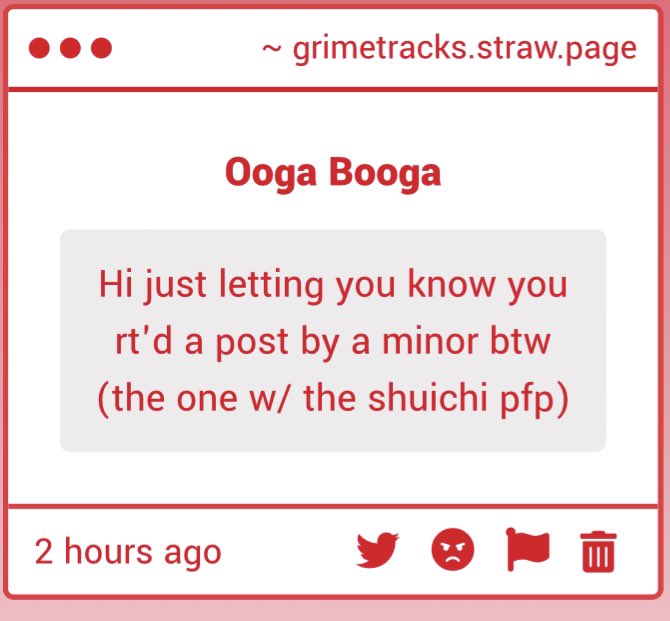 Grimetracks🔞 (hiatus😞) tweet media