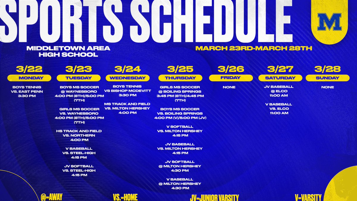 Middletown Athletics tweet media