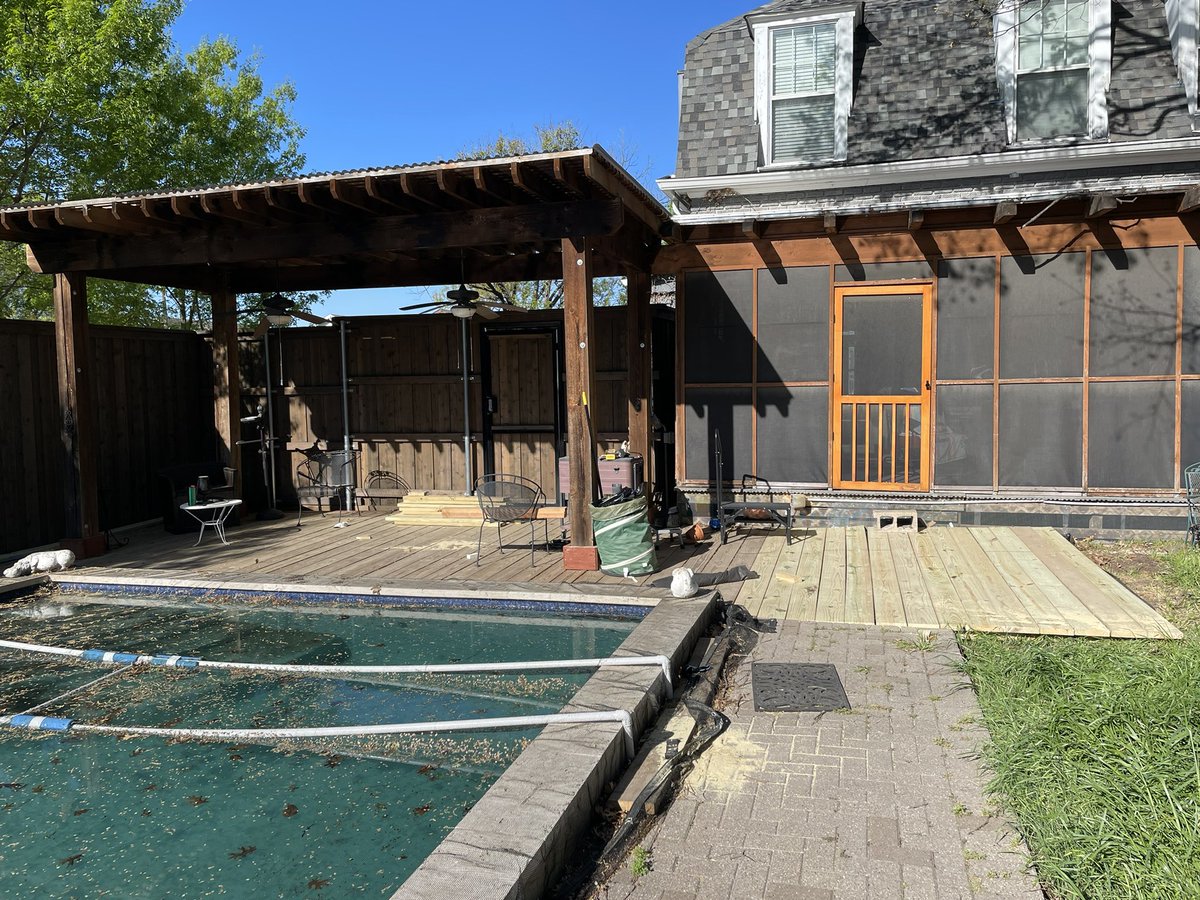 Lots of fun this Spring Break mixed with a few house chores. The biggest win is that we finished the extension of our back deck! Yay! #needsomealeveplease #springbreak2026