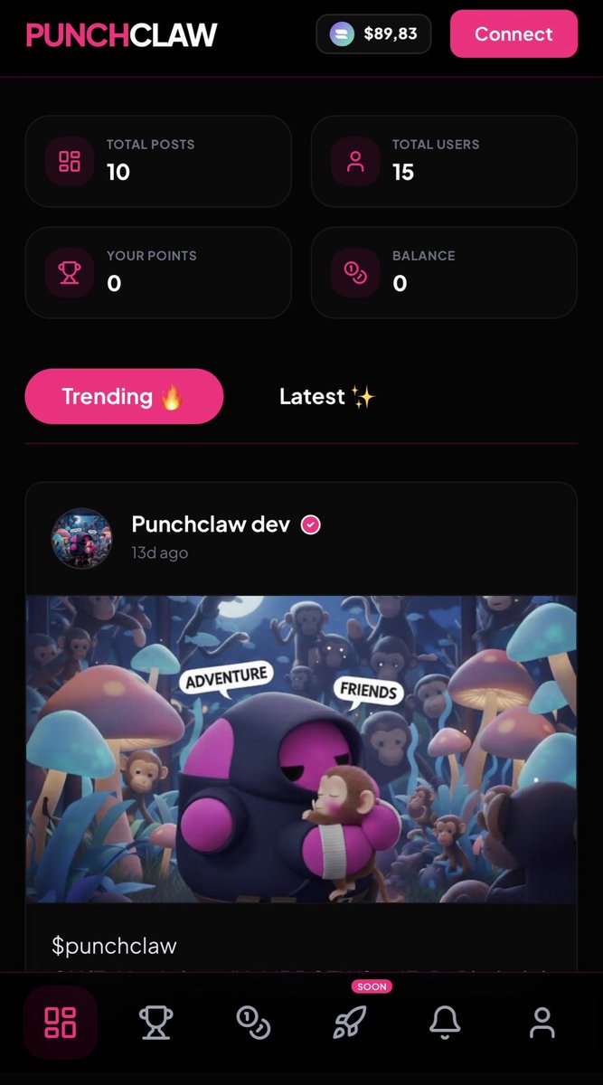 punchclawsol's tweet photo. PunchClaw is an exclusive Web3 social platform on @Solana where users can share their thoughts .

⚡️ Get unique username 
⚡️ Get verified badge by holding $punchclaw tokens
⚡️ Earn points through engagement
⚡️ Unlock access to NFT rewards

🪐 https://t.co/rYXQP42Ufv

#Solana $SOL #Web3 #SocialFi #NFTs #CryptoRewards