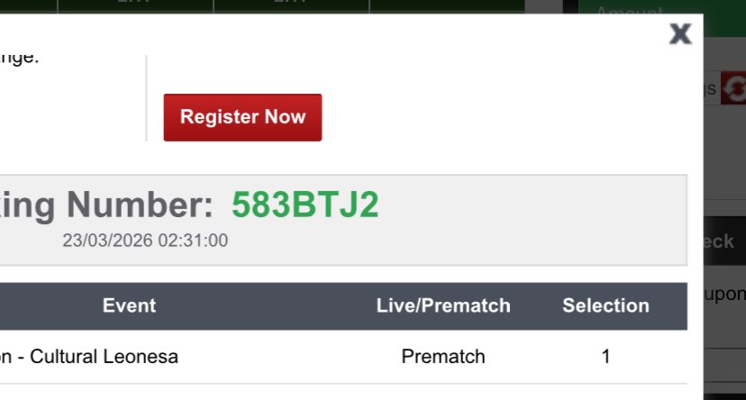 blunttips's tweet photo. Monday odds on @Bet9jaOfficial ππΈπΈπΈπΎπΎ
Football π°
43 odds 583BV8H
39 odds 583BY33
33 odds 583BVNB
16 odds 583BZ5T
Don't sleep miss out π«΅
Bet Responsibly ππ€
Green luck champs ππ©
#Bet9jaCode
#Bet9jaCode
#yhemolee #portable #ozoro #fishpie #hmo #brondby #chelsea https://t.co/149nApQPPb