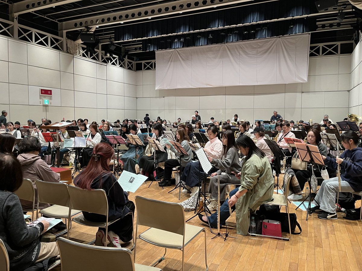 3/20（金・祝） ブラスジャンボリーinとうほくに参加🎷
今年は岩沼での開催⭐︎

エル・カミーノ・レアルやスーザの曲を演奏。

スーザのマーチ「パナマの開拓者」は初めて吹きましたが、なかなか難しかったです😄
良い経験になりました😊

ご参加の皆様お疲れ様でしたー♪