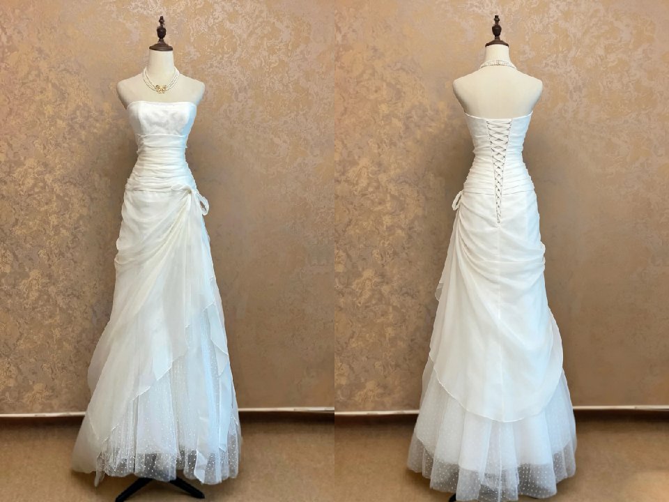 A Line Floor Length Tulle Lace Retro White Long Prom Dress