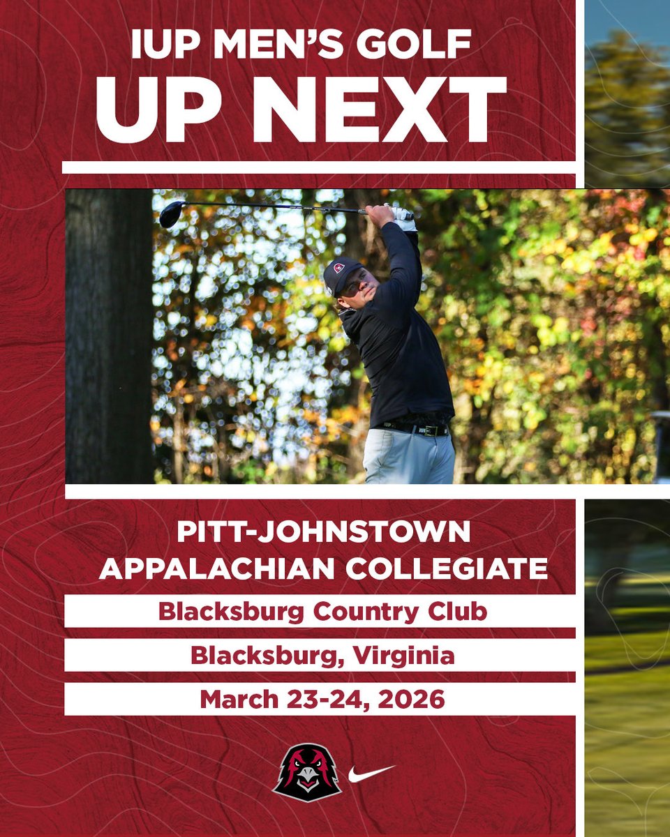 IUP Men's Golf tweet media