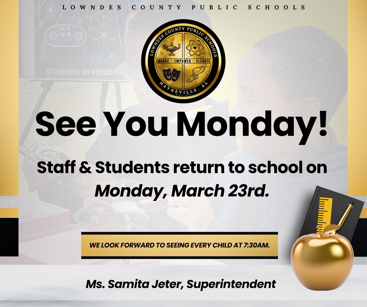 Lowndes County Public Schools-AL tweet media