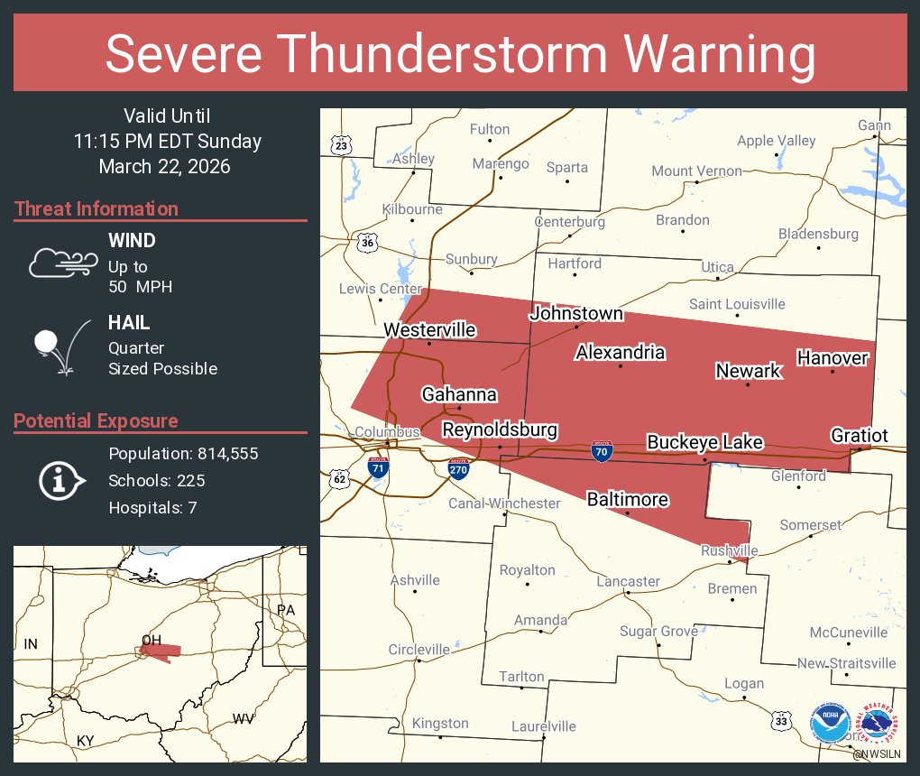 NWS Wilmington OH tweet media