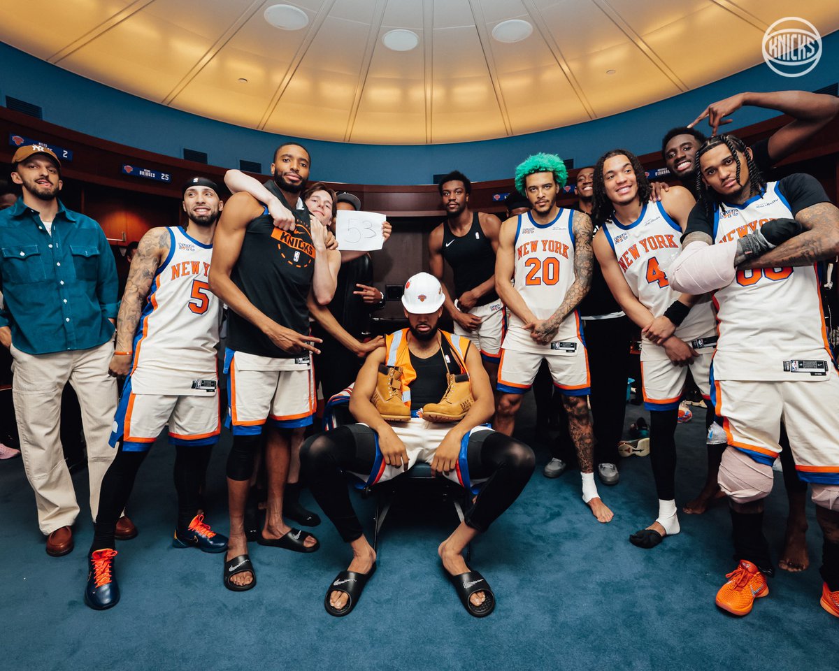 NEW YORK KNICKS tweet media