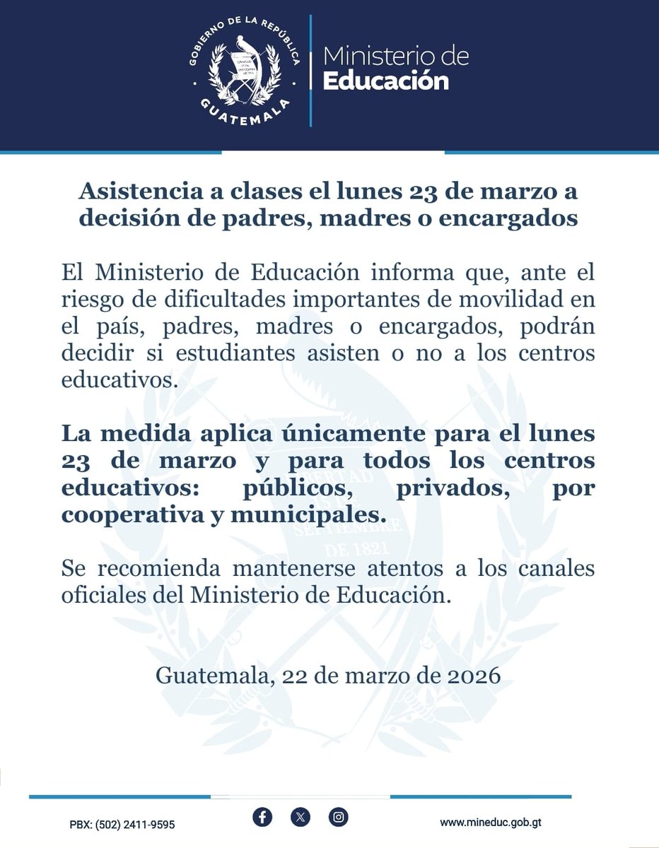 Mineduc Guatemala tweet media