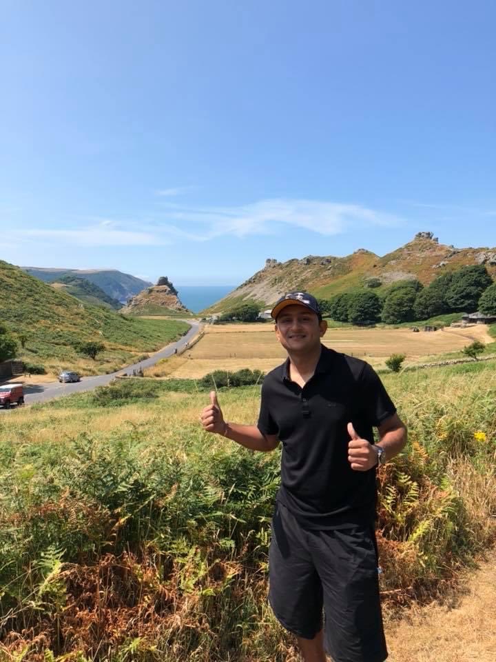 FaisalIqbalCric's tweet photo. Throwback 🔙 to one of my favourite cricket playing grounds at Lynton &amp; Lynmouth i have visited during my 2018 English league cricket season in Devon England 🏴󠁧󠁢󠁥󠁮󠁧󠁿 will remain the ultimate😎🤩 
#England #PlayerCoach #OverseasProfessionalSportsperson https://t.co/u3M4pFWE9R