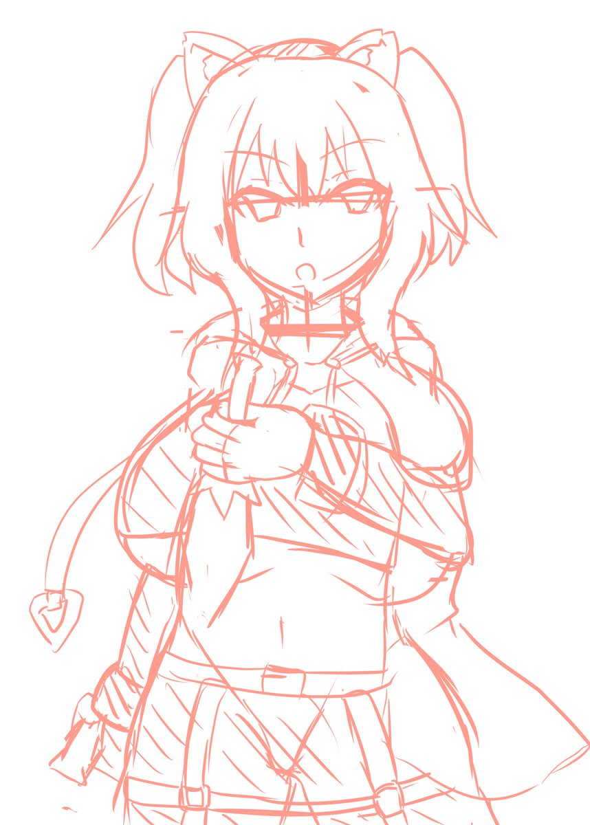 #羊の朝活
#ロリス
#お尻 
#skeb
本日の朝活。
でっけぇお尻を全面に、早く犯されたくてたまらないロリスちゃんと新たにいただいたskebのラフなのです。 