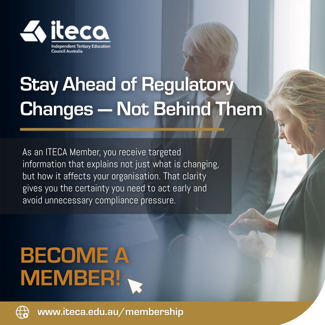 ITECA Independent Tertiary Education Council Aust. tweet media