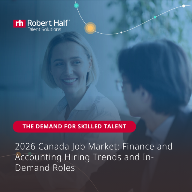 To meet their hiring goals, Canadian companies must continue finding innovative ways to attract and retain both long-term and short-term talent. Discover the top 2026 #finance and #accounting job trends for Canadian employers and employees. #RobertHalf bit.ly/4rRJ7aO
