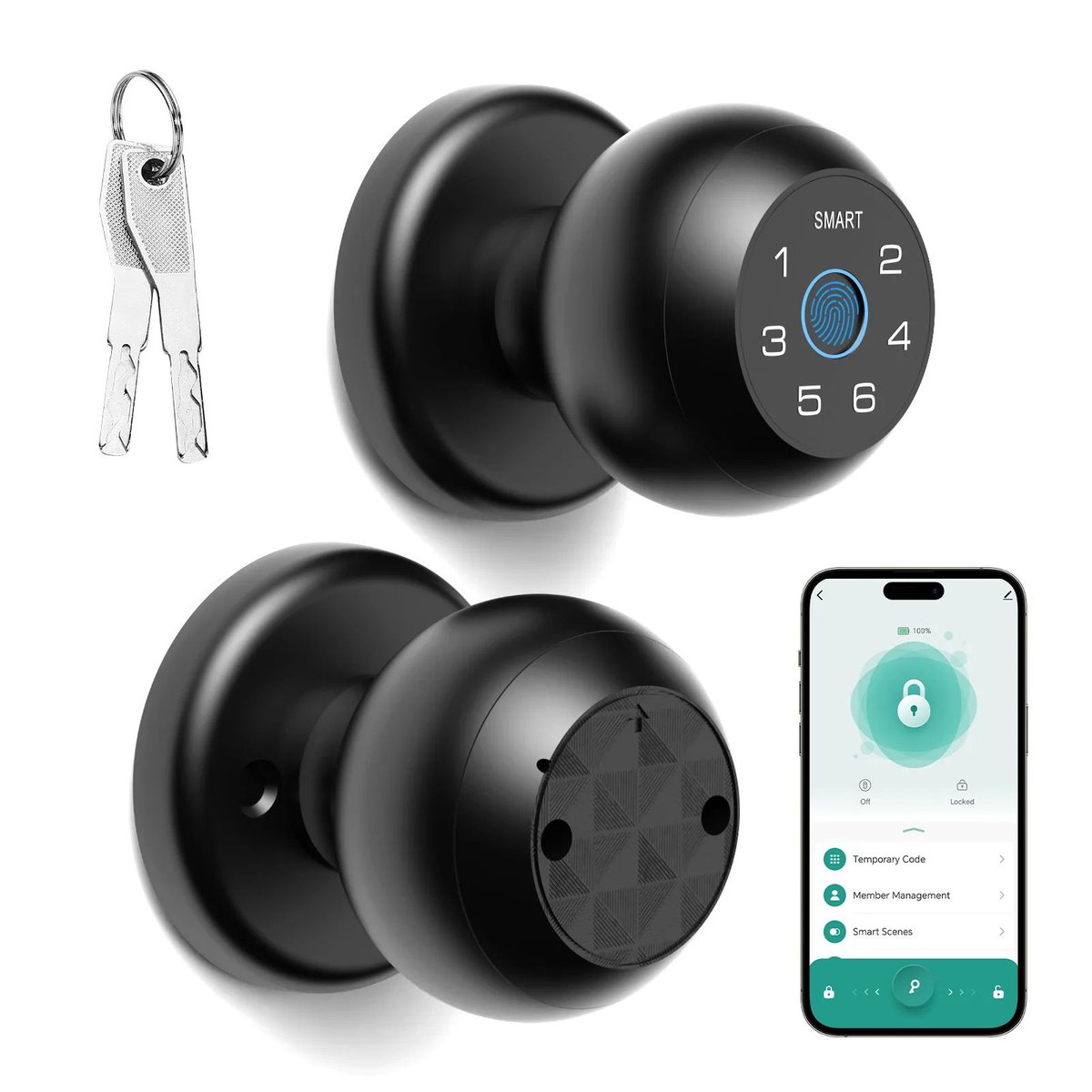 USDealVault's tweet image. Unlock your home with the power of your fingerprint! 🔥 The Viladepot Smart Lock blends security and style. Say goodbye to lost keys and hello to convenience! ✨📦 #AmazonFinds #Deals #Tech #MustHave buff.ly/AEJMry0