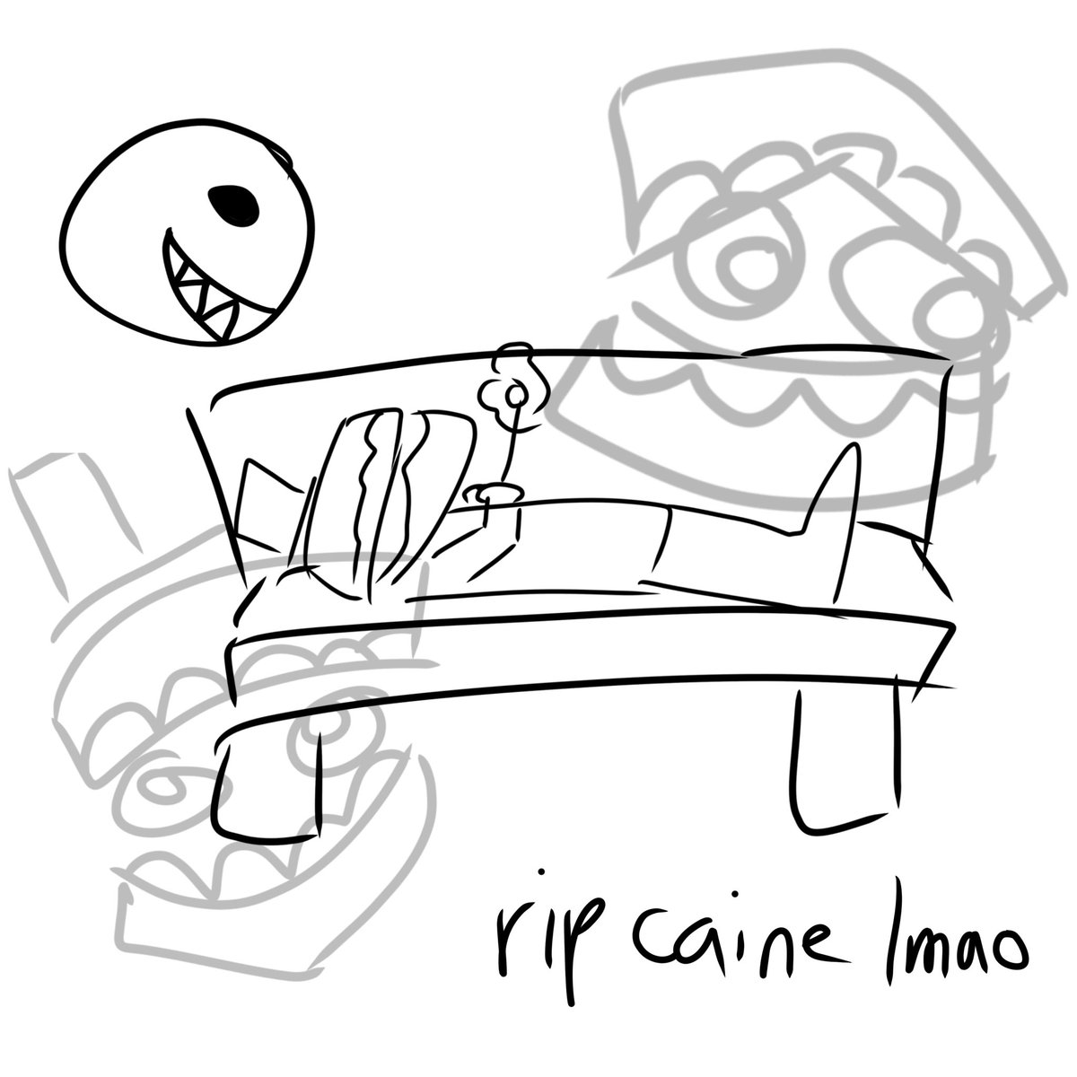 TADC SPOILERS !! 
#tadc #caine #doodle