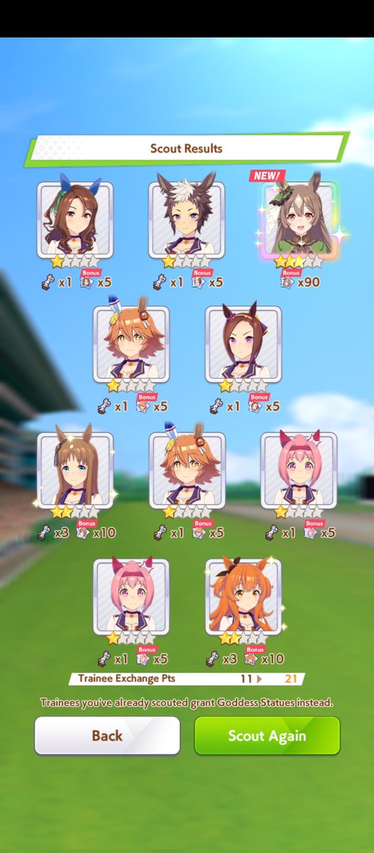 KrisKyer's tweet photo. @umamusume_eng Finally a luck found me. https://t.co/9KdbwlRUkn
