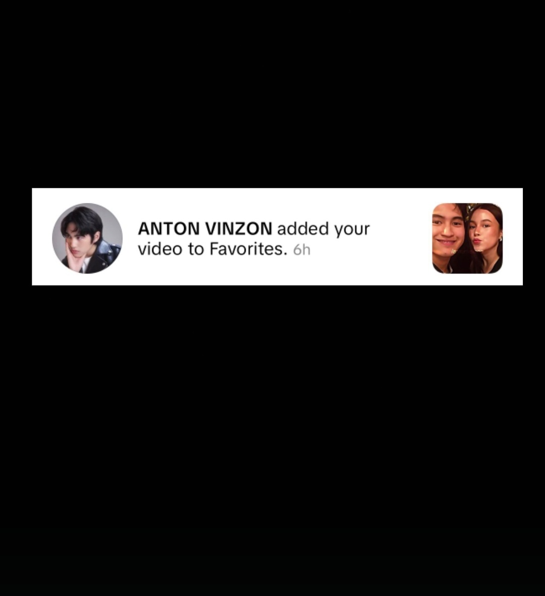 "Nothing has changed... He's still hers."

(ANTON VINZON added your video to Favorites.)

if that isn't lowkey confirmation then i don't know what is bruh. 😌

#KrysTon #KrystalMejes #AntonVinzon