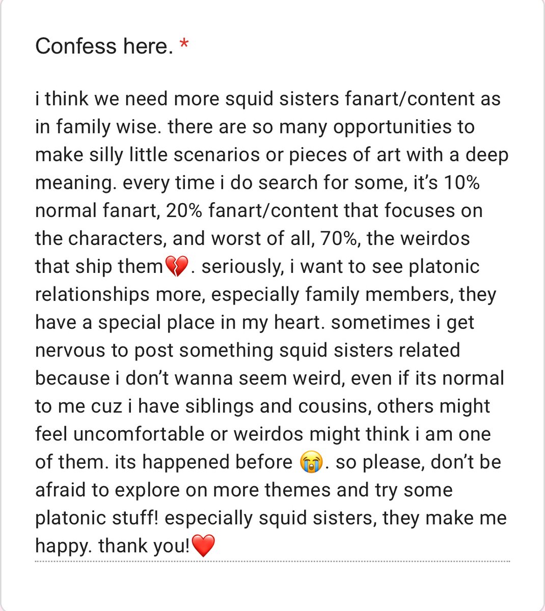 Splatwt Confessions tweet media