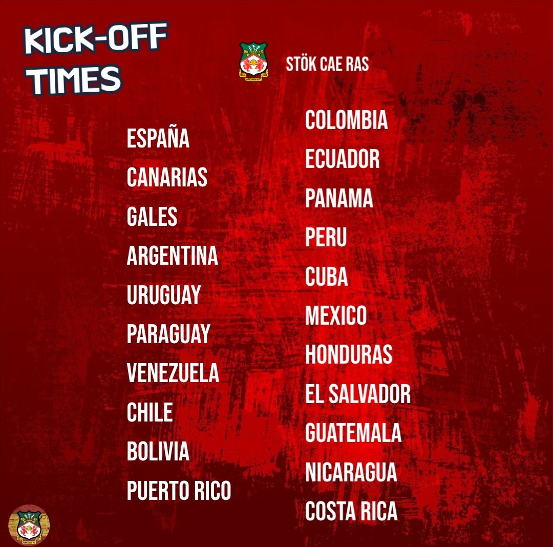 Wrexham AFC 🇪🇦🏴󠁧󠁢󠁷󠁬󠁳󠁿 tweet media