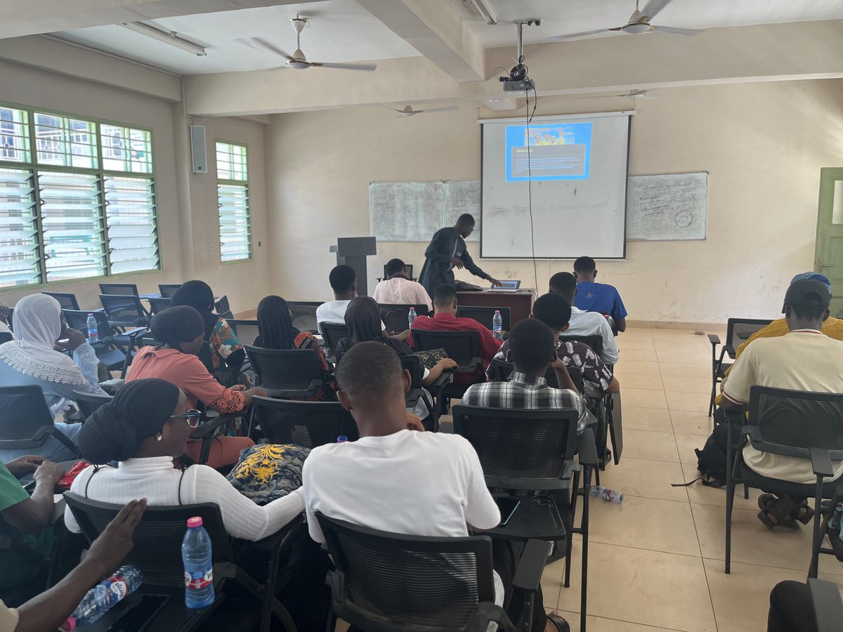 SharifIddr31325's tweet photo. Attended the official launch of the Wiki Tech Club at UDS Nyankpala 🚀

Great to see a growing community of tech innovators and contributors coming together to build, learn, and share knowledge. Excited for what’s ahead!

#WikiTech #UDS #TechCommunity #OpenKnowledge #Innovation https://t.co/xFMSXACrKe