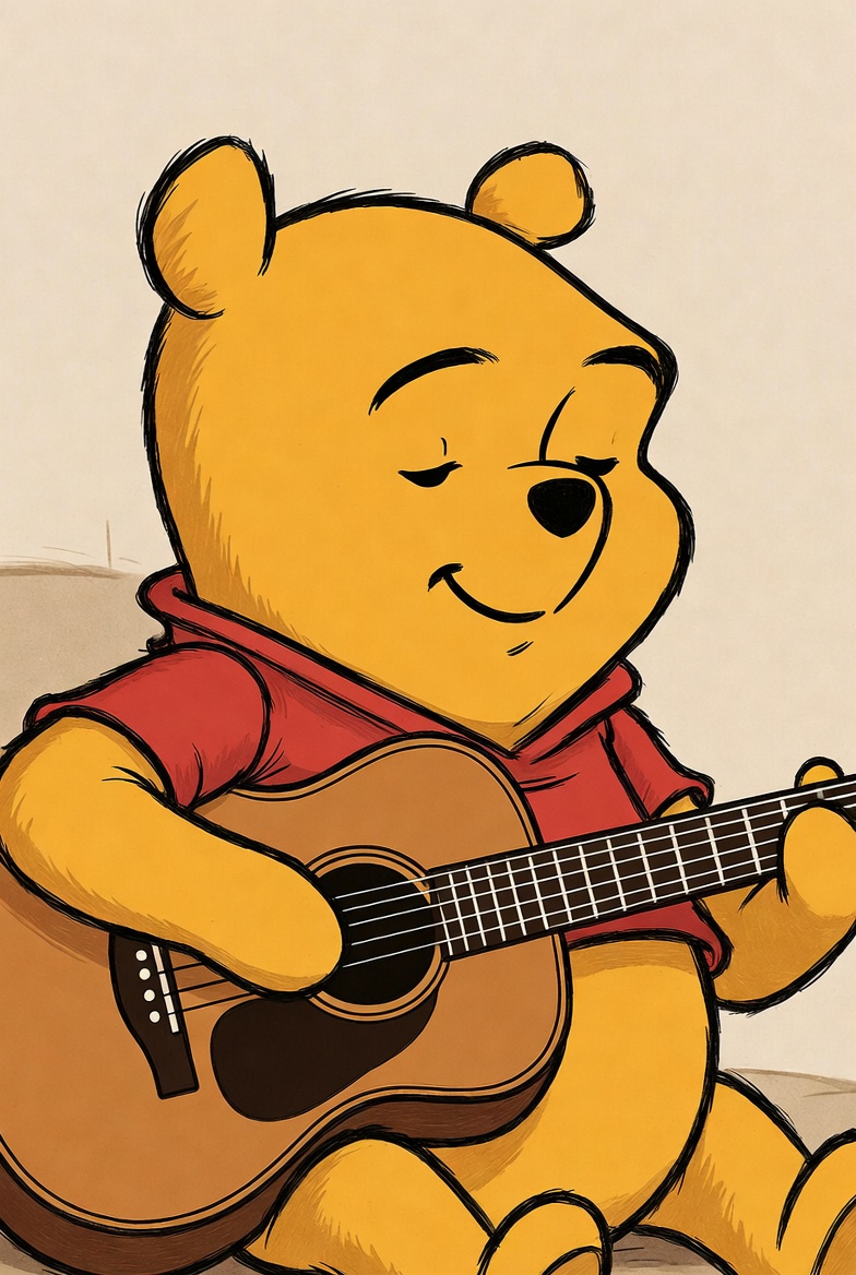 AVSchlempf's tweet photo. Hunny, honey.

#art #ai #aiart #aiartwork #grok #pooh #winniethepooh #sundayinspiration #sundayreset https://t.co/T3XtiHCy4m
