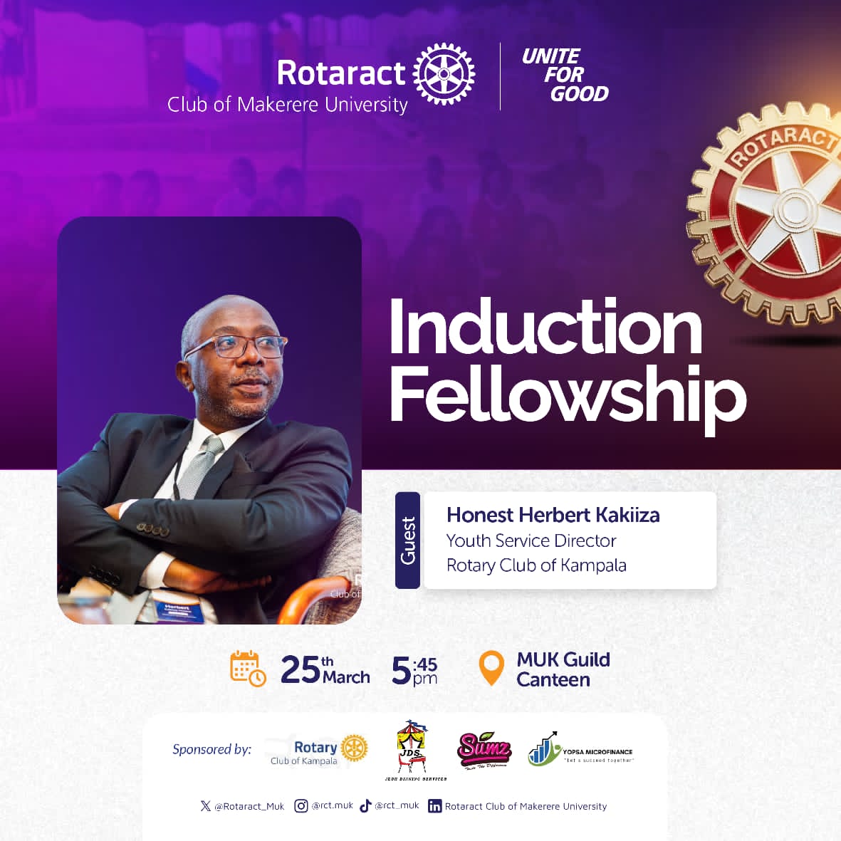 Rotaract Club of Makerere University tweet media