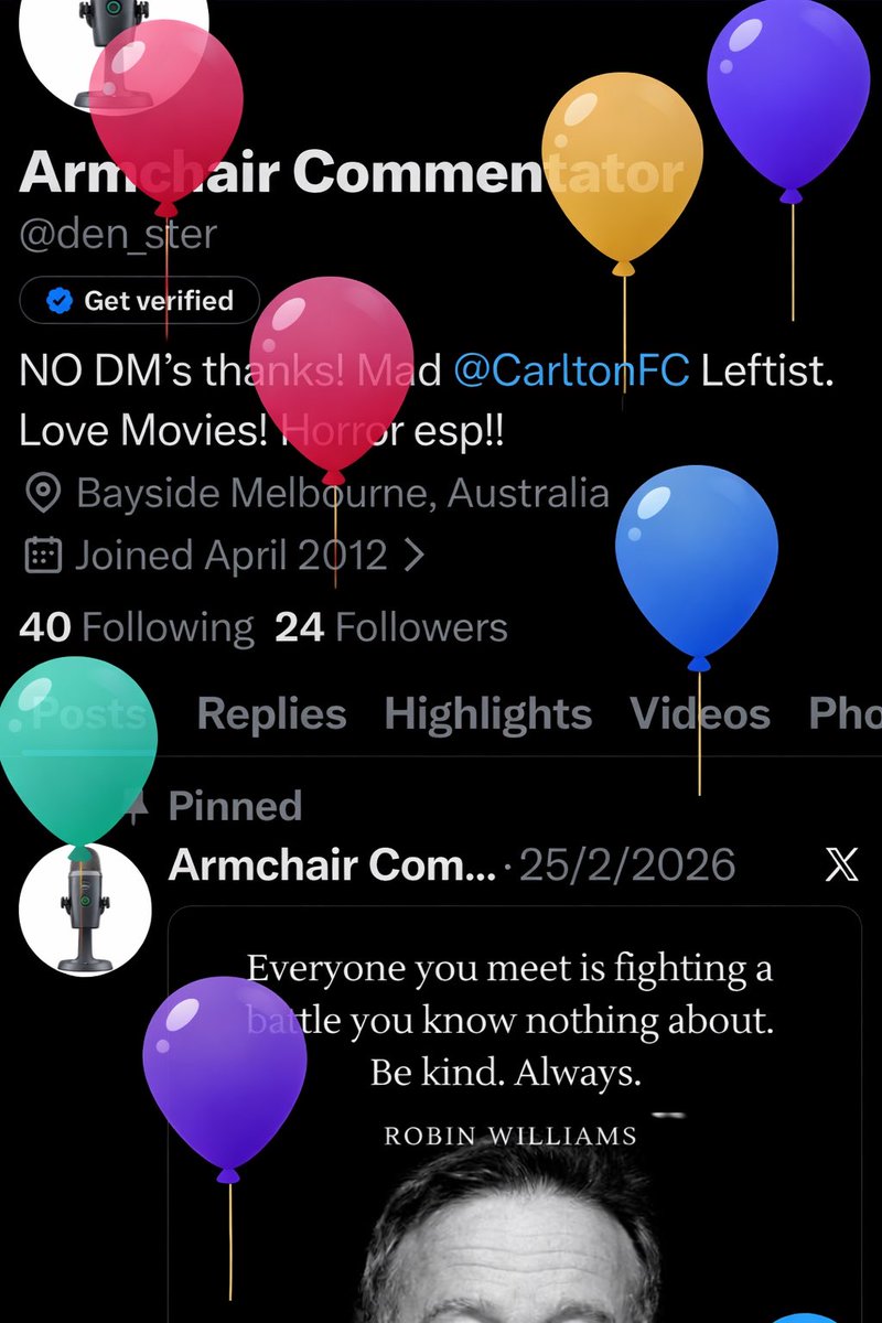 Armchair Commentator tweet media