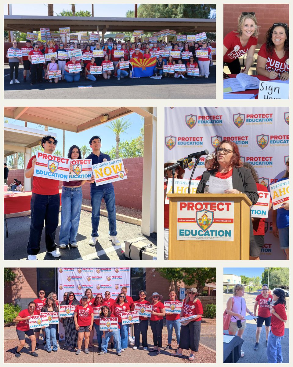 Save Our Schools AZ tweet media