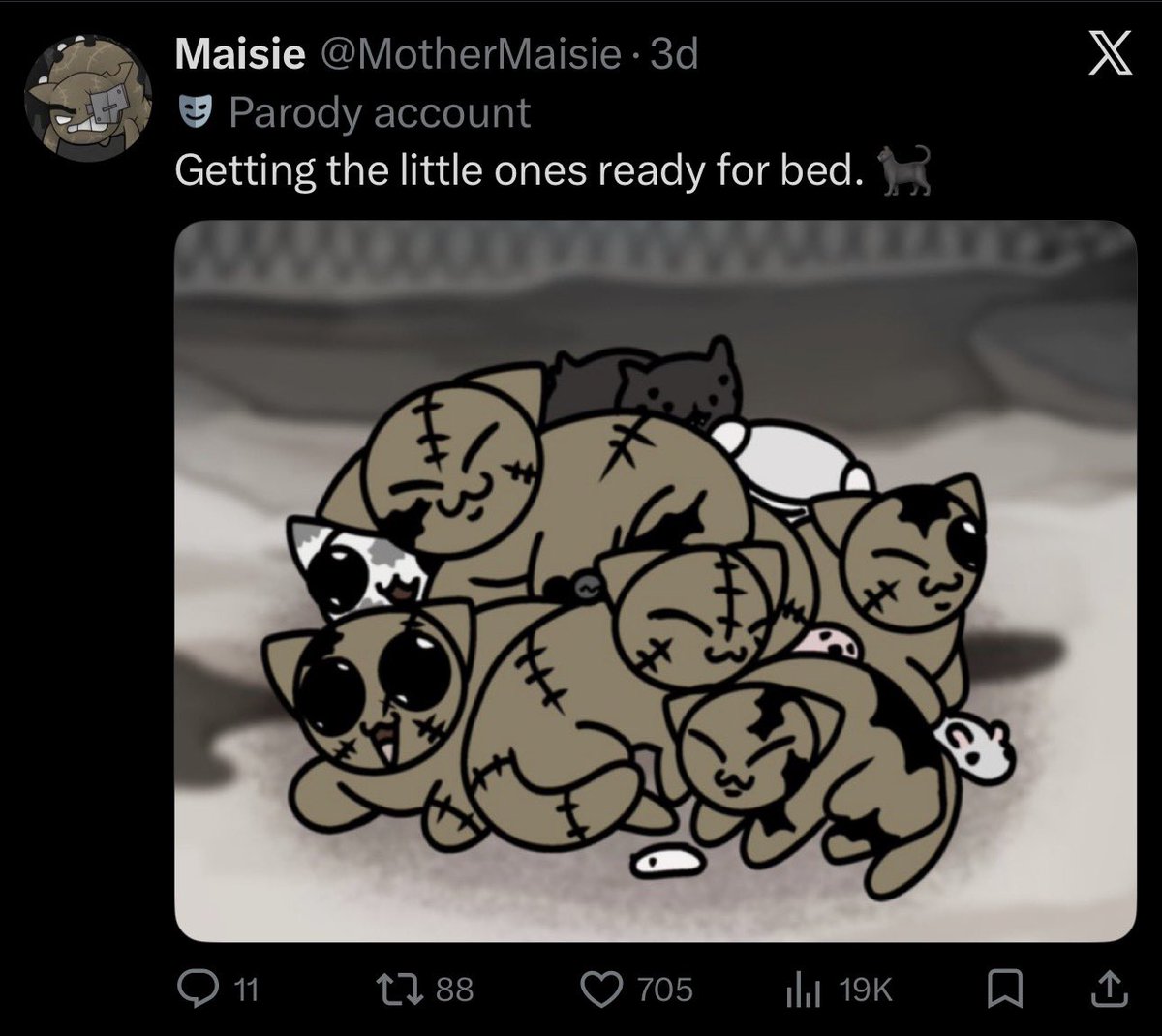 Mother Maisie tweet media