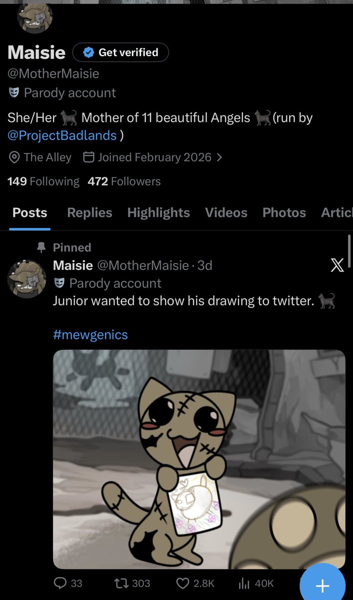 Mother Maisie tweet media