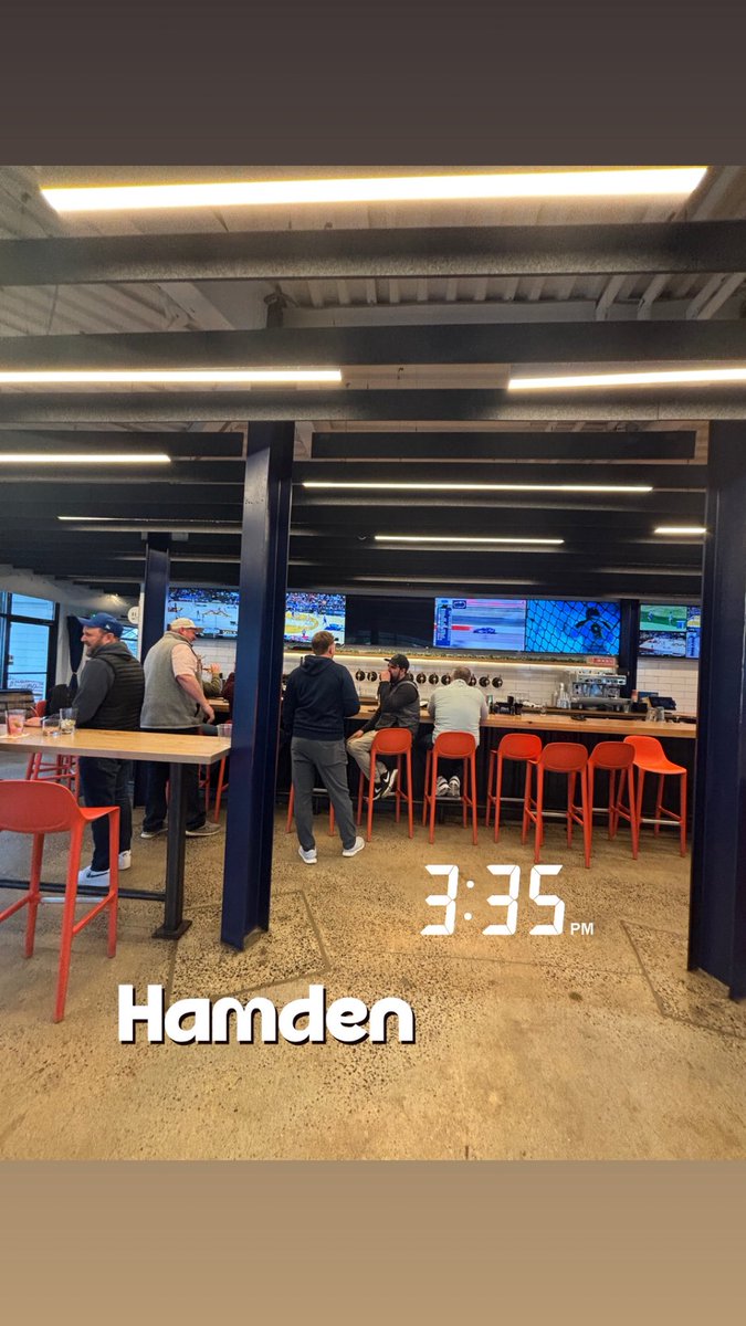 deen0h's tweet photo. Disappointed in the Quinnipiac Athletics fan culture in Hamden. Went to the only advertised watch party for the selection announcement, and they didn’t even have it on. FIGURE IT OUT!

@BarstoolQU @QHockeyBlog https://t.co/PRBqTMc3Bw