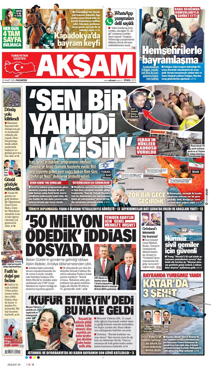 Akşam Gazetesi tweet media