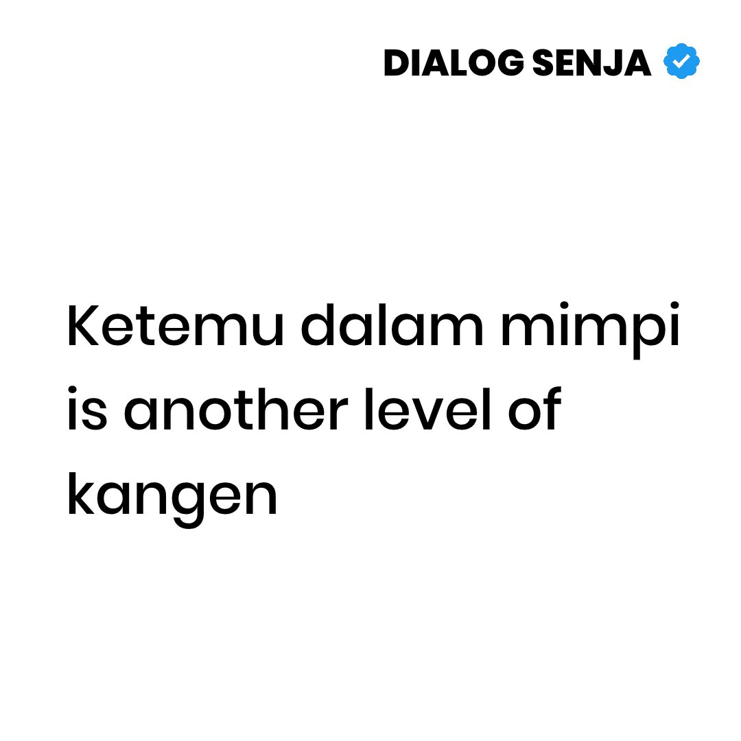 Dialog Senja tweet media