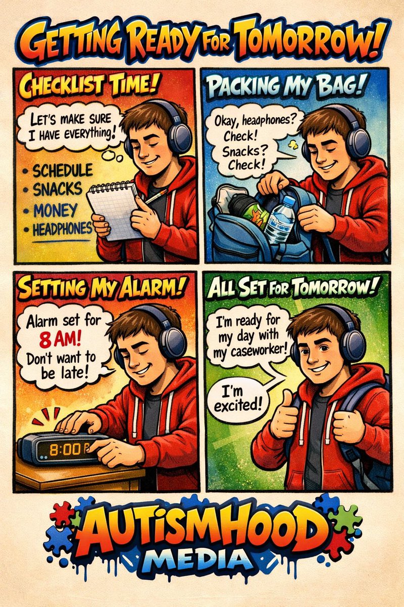 jayhood73's tweet image. #autism #Routine