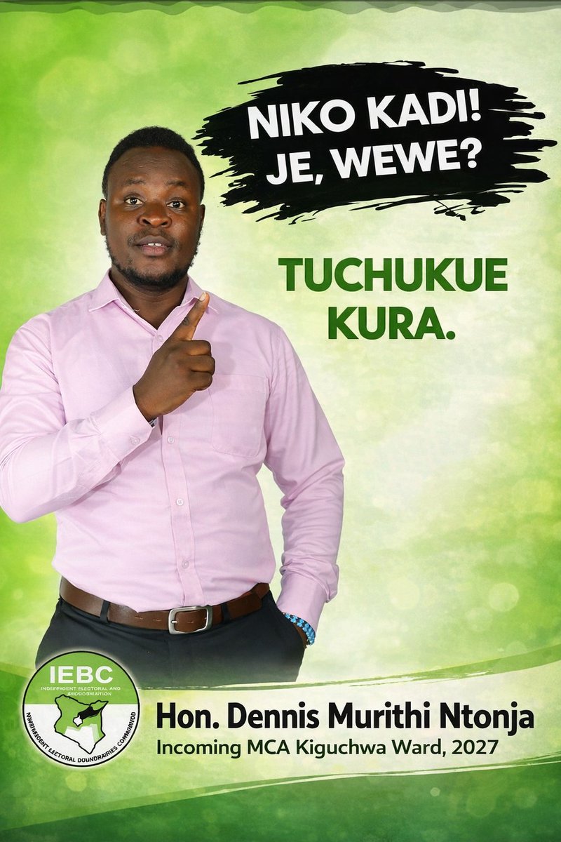 Chukua kura!
#tukokadi