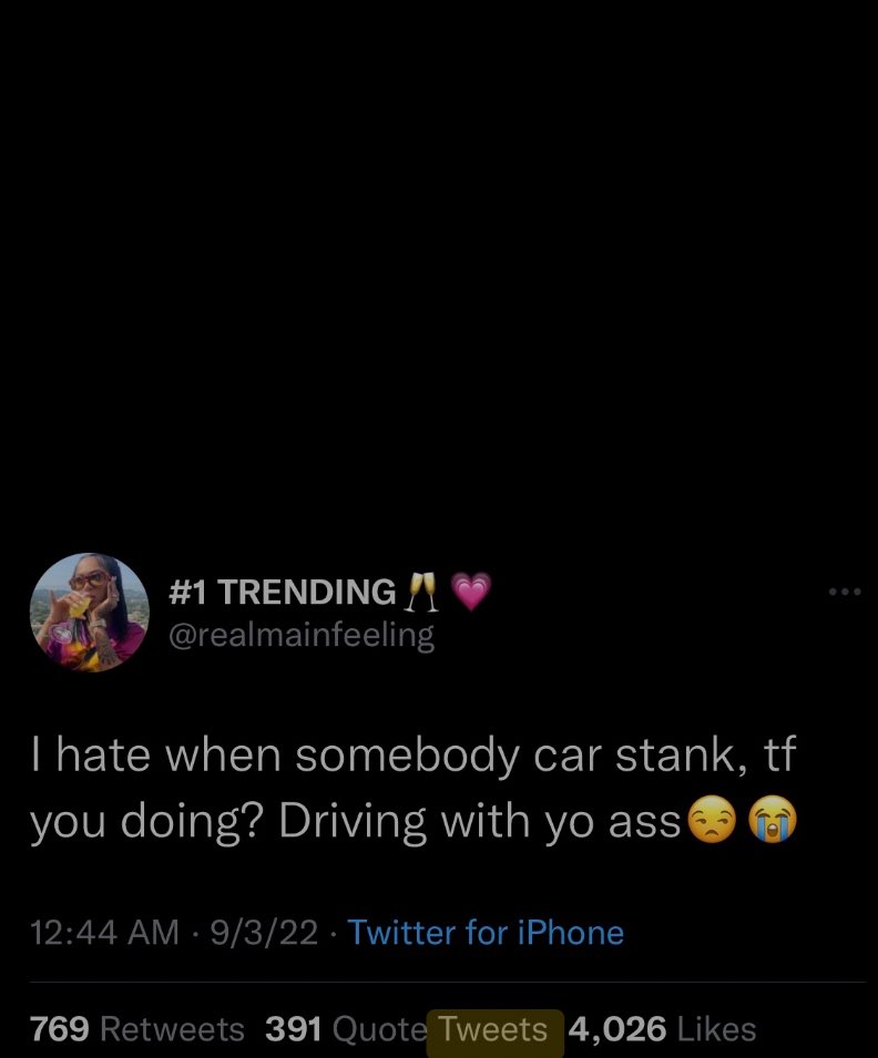 KAYTRANADA fan account tweet media