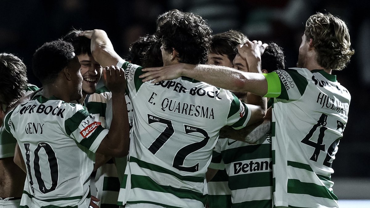 SportingCP's tweet photo. 📸 As imagens da vitória dos Leões em Alverca ⚡️ #FCASCP https://t.co/LVQxSbIx7m