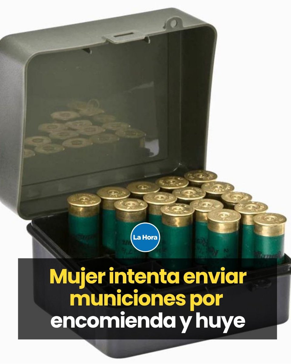 Una joven habría llegado hasta la paquetería de una cooperativa de transporte para enviar a Bucay una caja de municiones, pero al pedirle abrirla huyó. Lea más aquí 👉 bit.ly/4dAO302