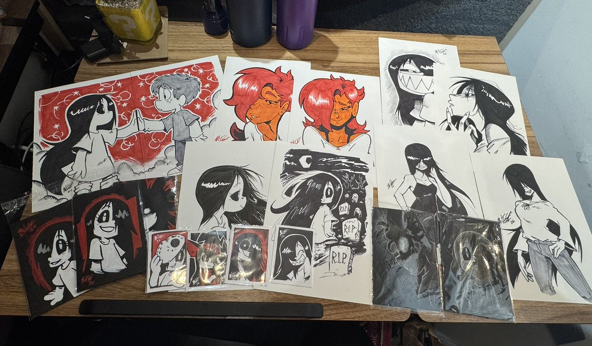 Gonna be putting all of this up on the store. Should all be up either tomorrow or Tuesday. 