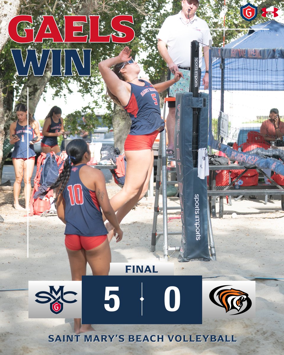 Saint Mary’s Beach Volleyball tweet media