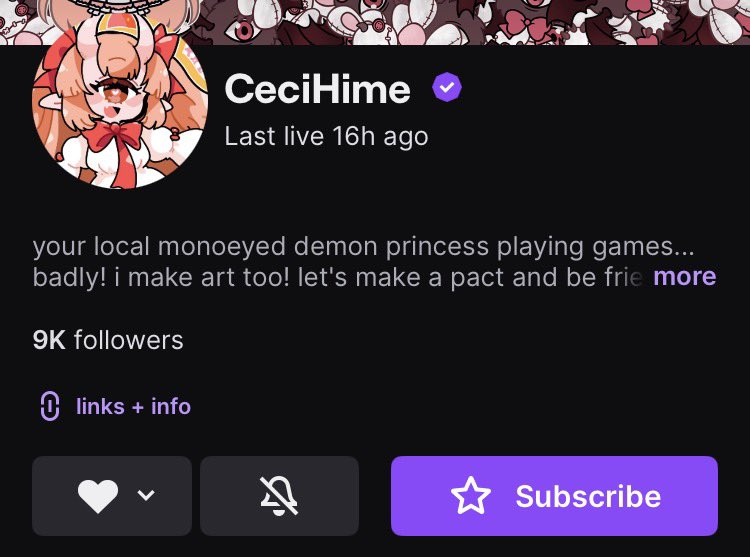 GamingDude00's tweet photo. @CeciHime is at 9k on Twitch. She's about to reach 10k. Go follow and support her.🫡 https://t.co/DEXcnvJVt8