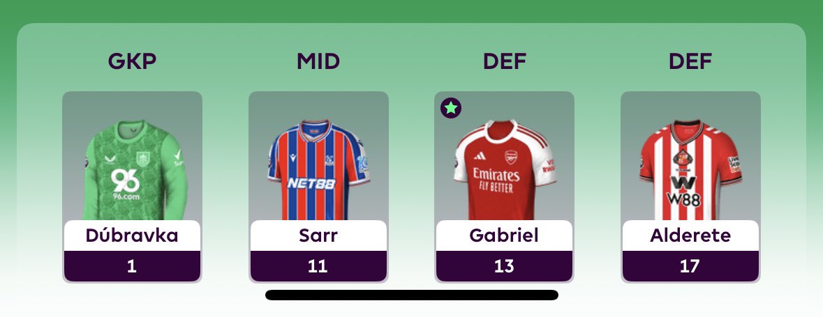 danielnwalters's tweet photo. @FPLDisasters realised I never sent you this, on a Wildcard too! https://t.co/Fd9hlR5VsS