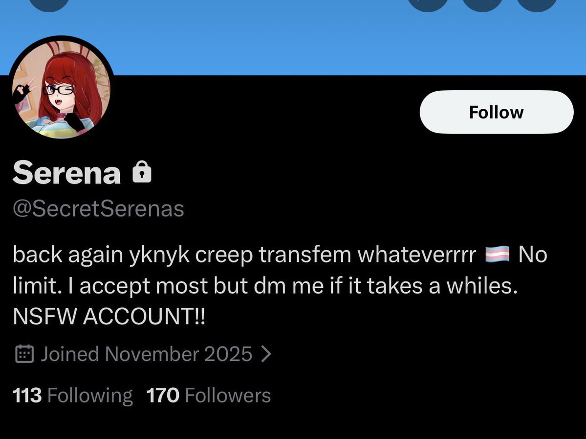 I’m still being impersonated by a pedophile on here and on discord 

This has atleast been going on since the end of 2025 

so if any friends, mutuals, 

this is NOT me