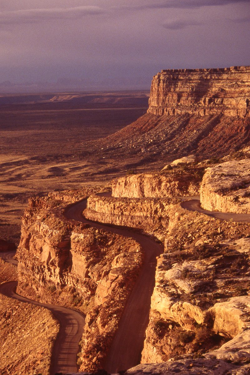 Sunrise on the Moki Dugway