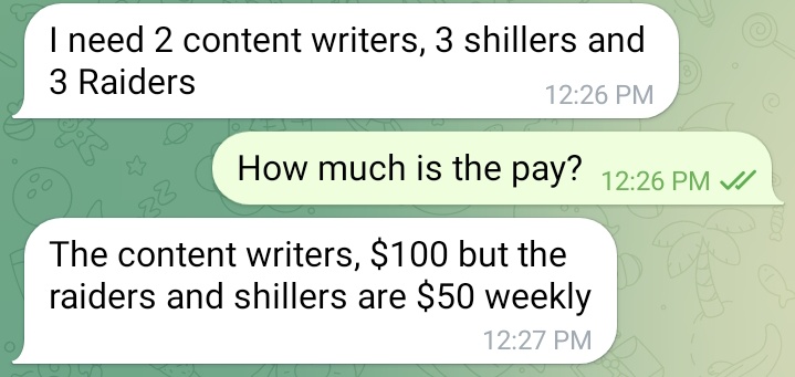 Earnerfun's tweet photo. Looking for 3 shillers $50 weekly 

Interested?

Comment interested and repost 

Slot from @GIGME01 so follow the account https://t.co/Qk8A9Olslg