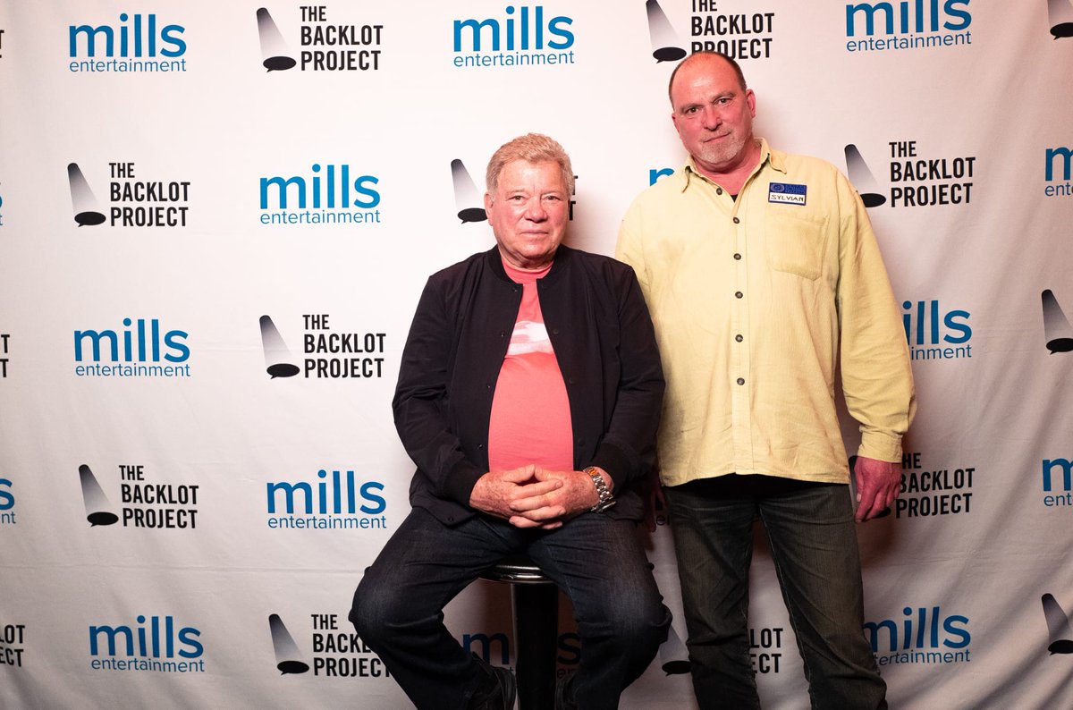Sly_Berlin's tweet photo. @WilliamShatner Happy birthday Bill. I remember you well in Berlin 2019 https://t.co/a2JcBBpquN