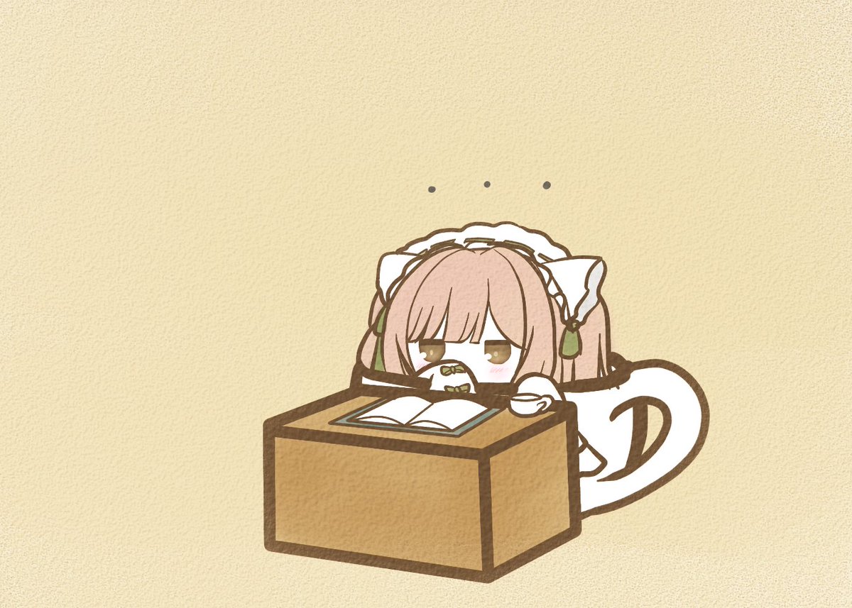 読書中のヴィットリオ・クニベルティ
#アズールレーン