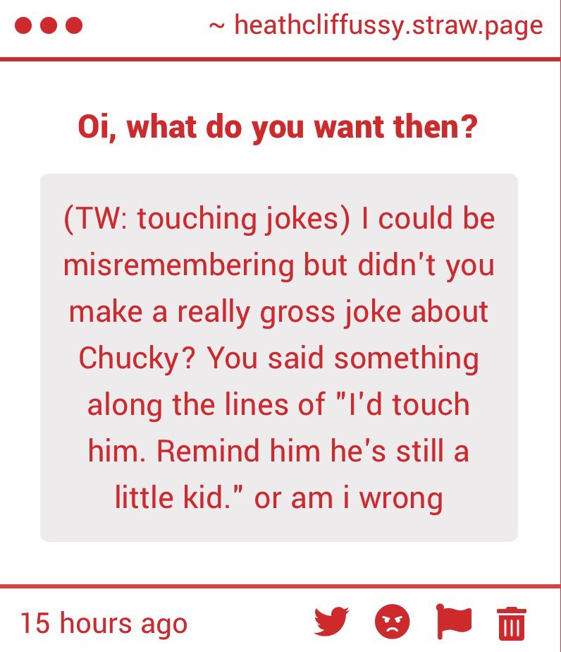 Heathcliff tweet media